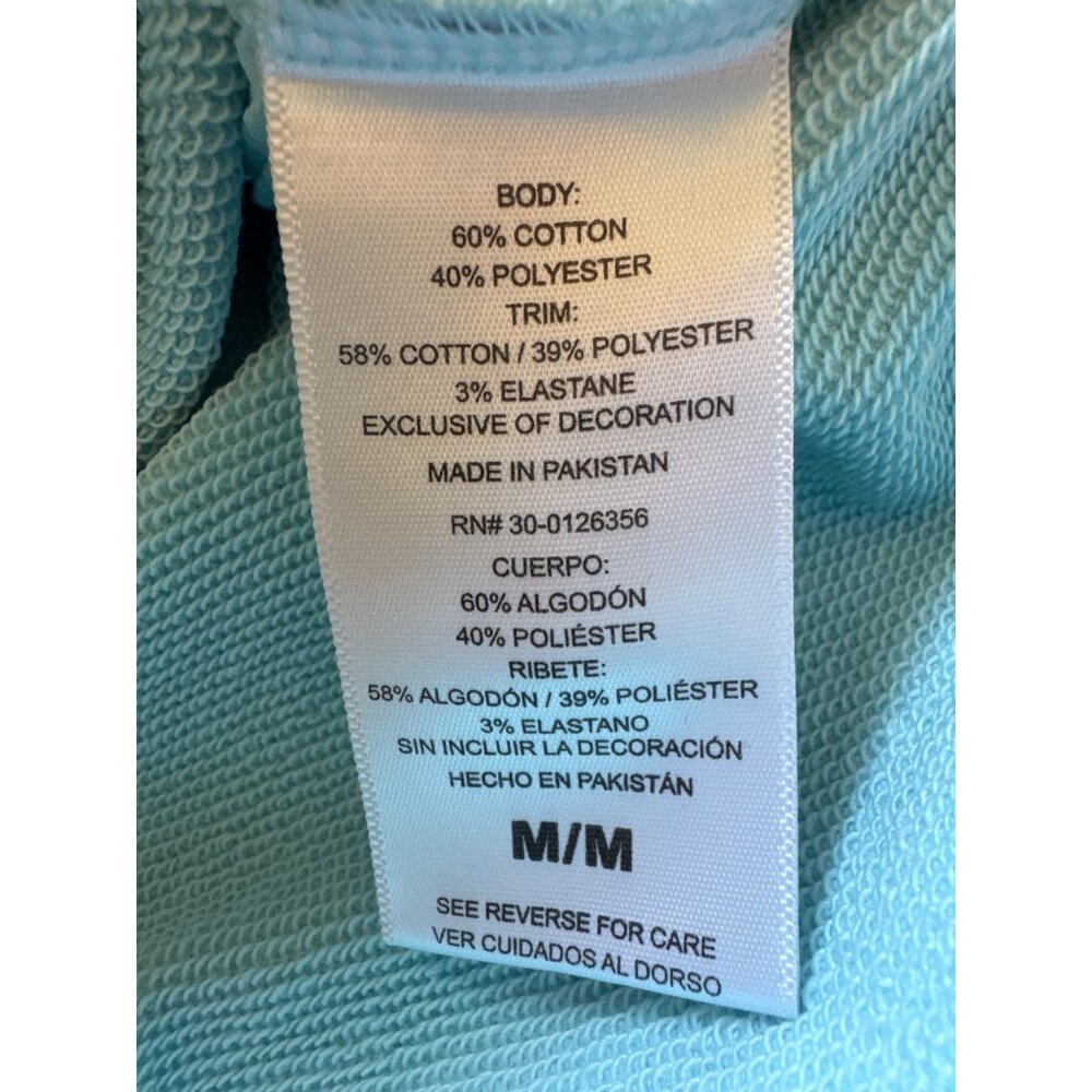 Life Is Good M Beach Blue Hoodie Sweatshirt Front Pocket & Fishing Graphic Lake - Picture 4 of 11